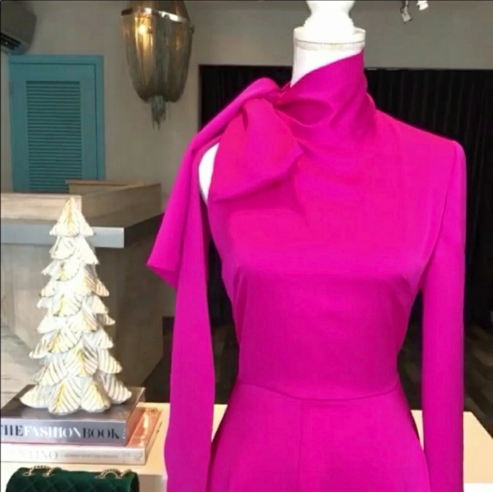 🎀 Stunning High/Low Bow Tie 🎀 Dress - Picture 3 of 15
